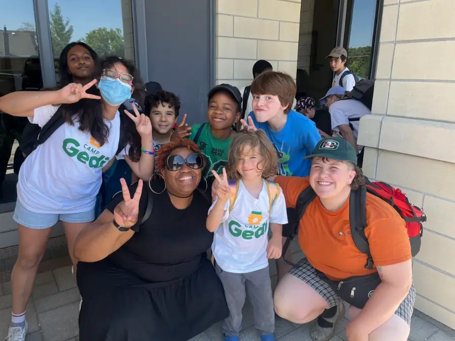 Educators and campers together