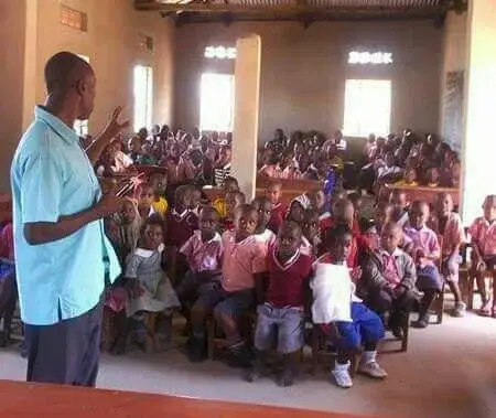 Frank & the school