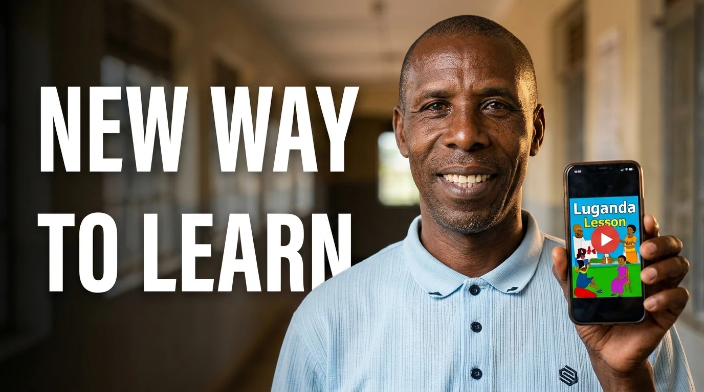 Frank from Uganda, Speak to Learn video poster